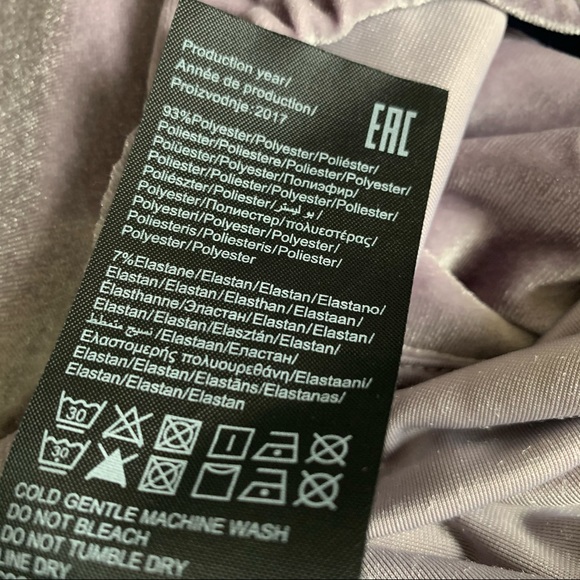 Vero Moda Beverly Velour Off Shoulder Bodysuit - Picture 7 of 7